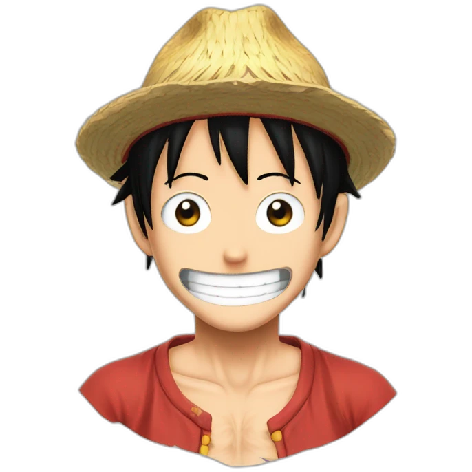 luffy yeux en cœur emoji