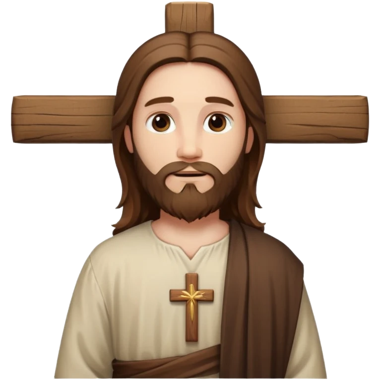 Jesus cross emoji