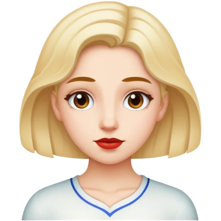 Girl Edith mac emoji