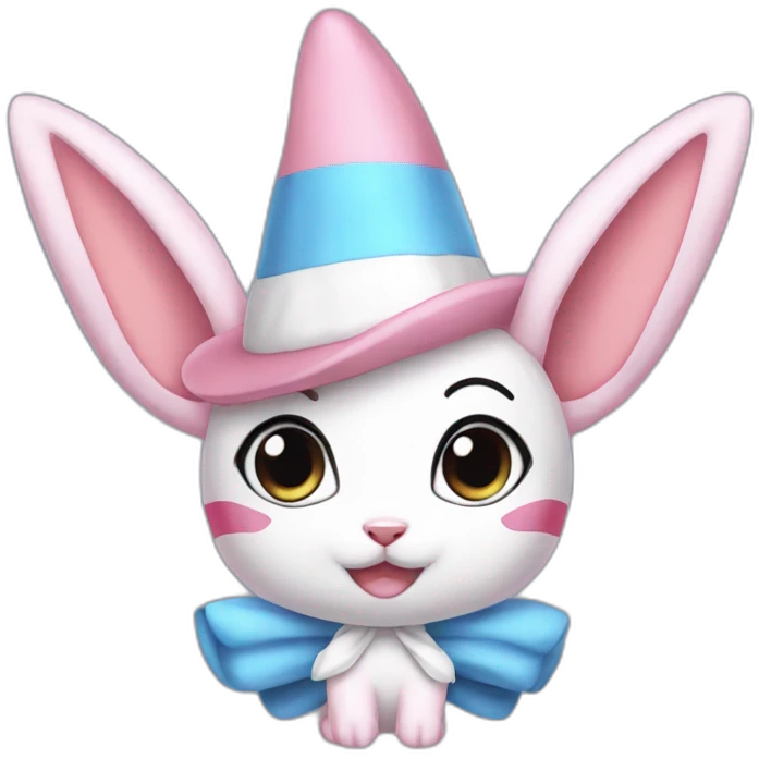 Sylveon-with-hat emoji