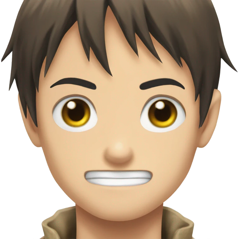 Eren Yeager from Attack On Tit emoji