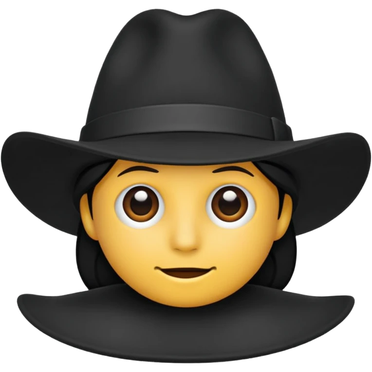 Black hat 🧢 emoji
