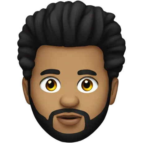 the weeknd emoji
