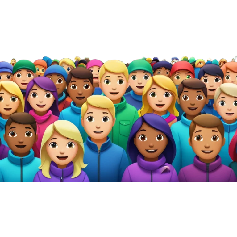 something that represents the aurora borealis lights and queer community emoji