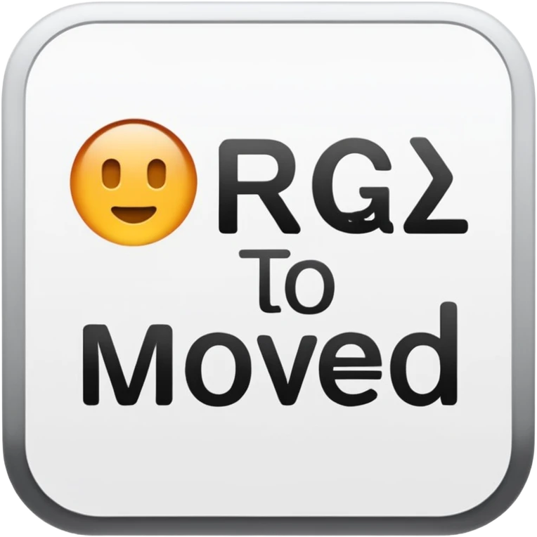 text  "moved to RQ"  emoji