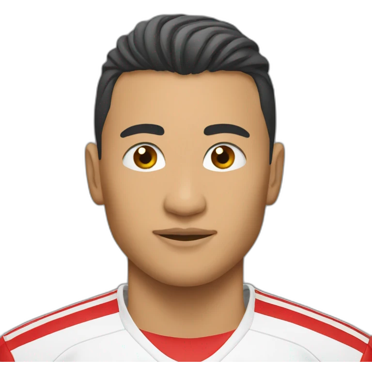 Soccer player from Kyrgyzstan emoji