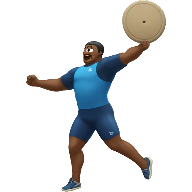 discus throwing emoji