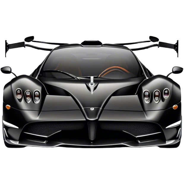 Pagani Huayra - Pagani (Model Year: 2022) (Iconic colour: Black) emoji