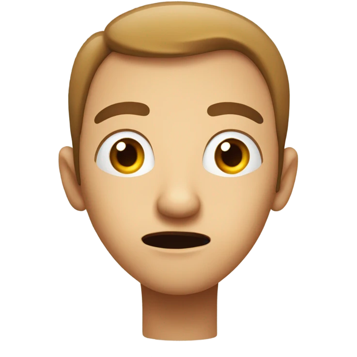 Shocked raising eyebrows  emoji