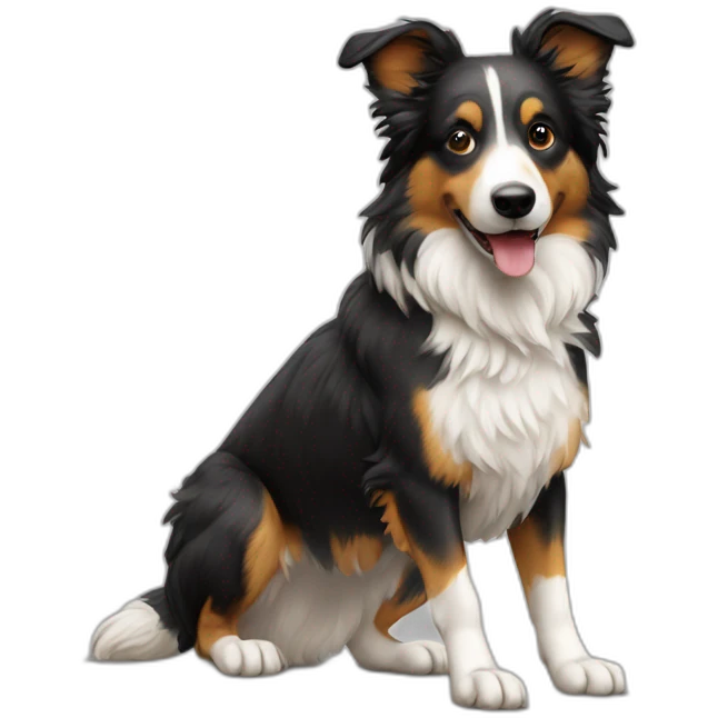 agility Aussie dog emoji