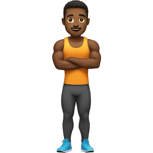 Gym guy emoji