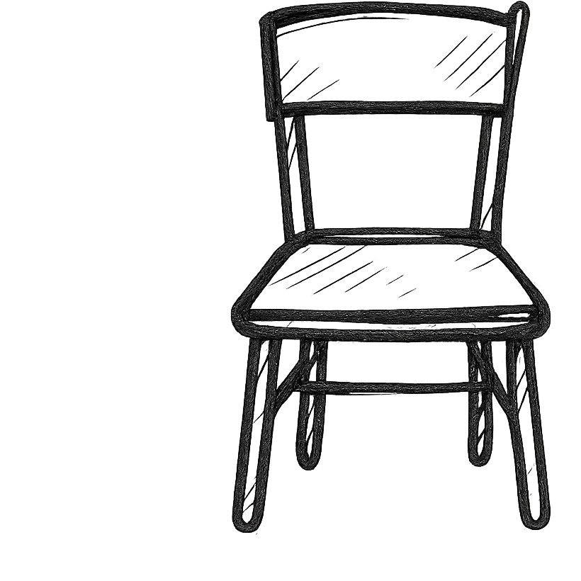 A chair emoji