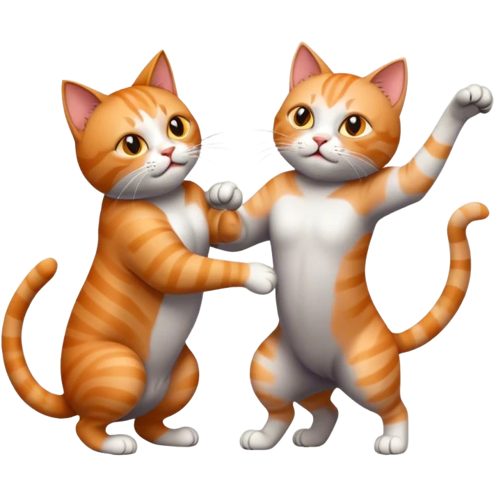 cat fighti emoji