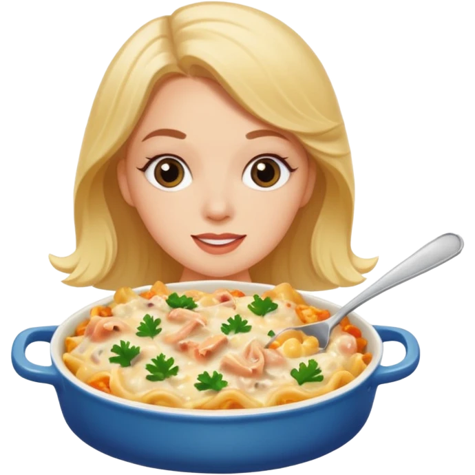 white girl tuna caserole emoji