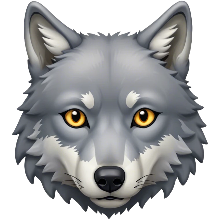 Dying wolf emoji