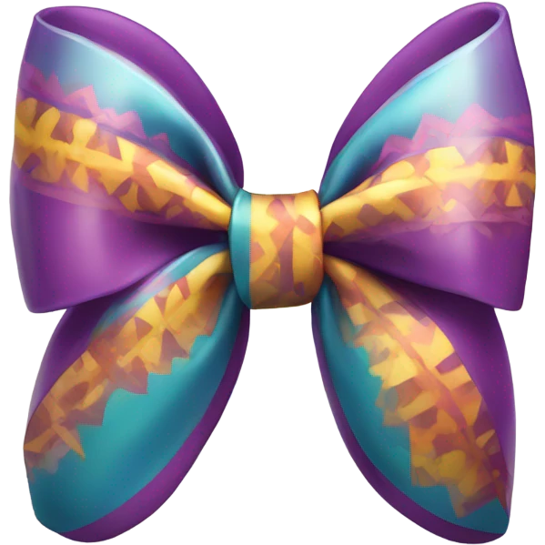 Cute bow  emoji