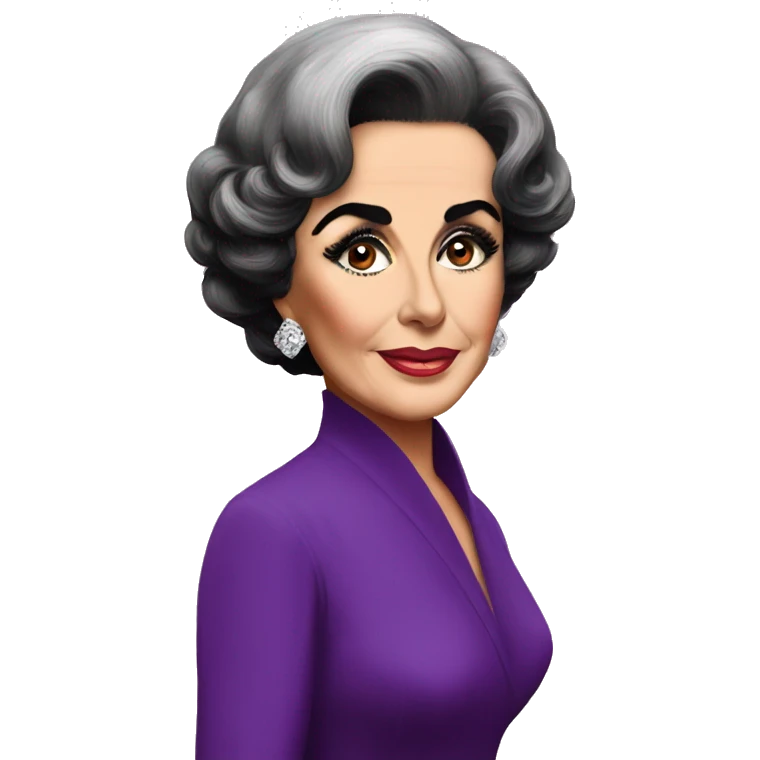 Elizabeth Taylor emoji