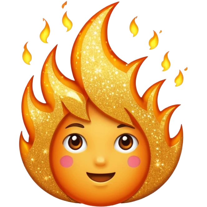 fogo glittler emoji