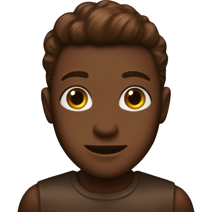 Chocolate Brown Vibes emoji