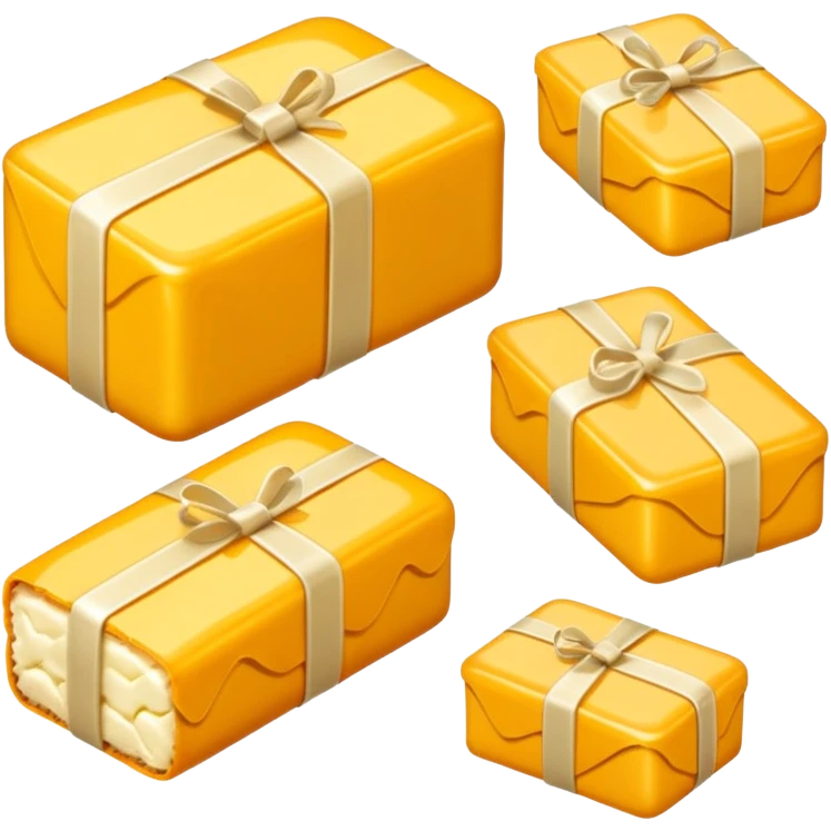 Baltic Curd dessert Karums wrapping emoji