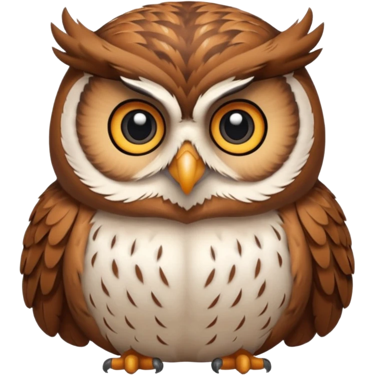 şişko baykuş emoji