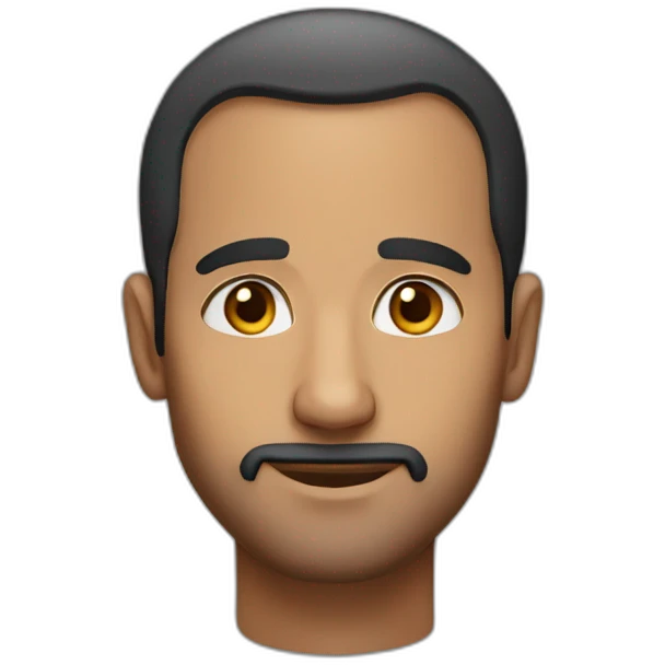 big forehead arab man emoji