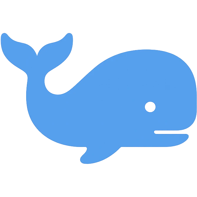 Whale emoji