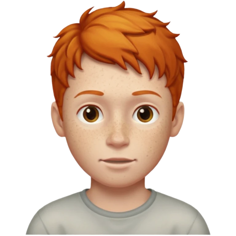 Ginger boy emoji
