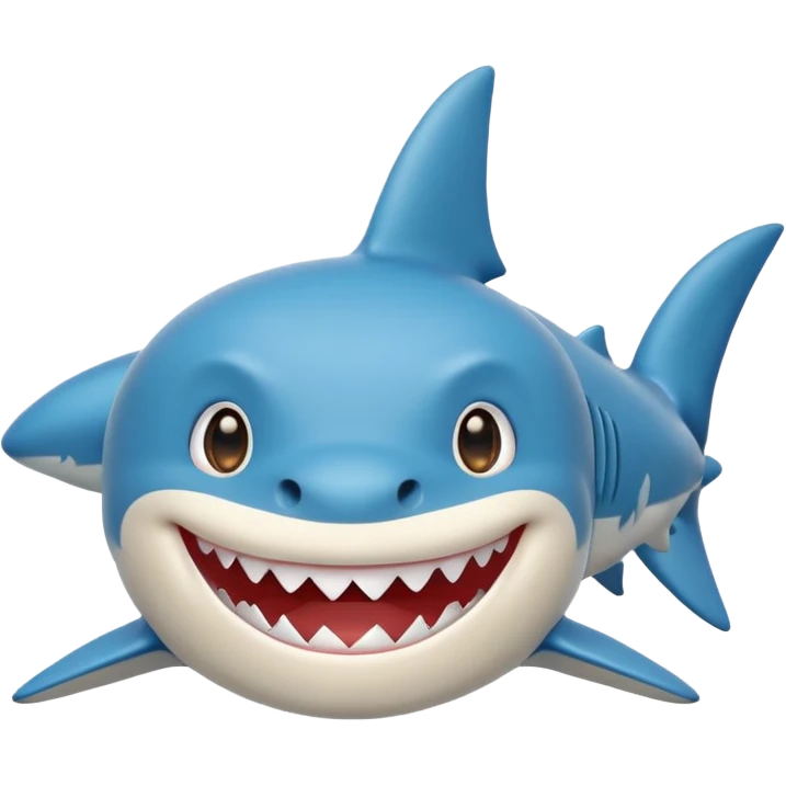 shark with star eyes ios memoji emoji