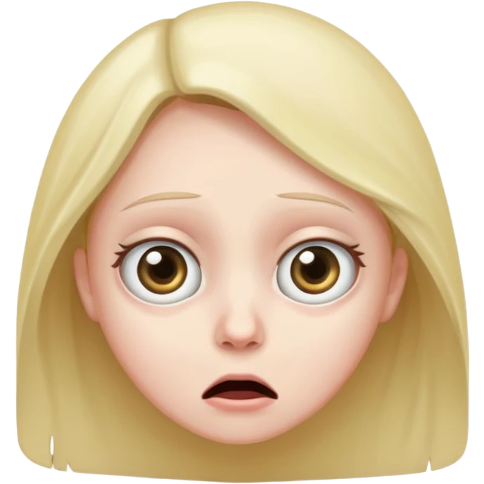 Scared emoji