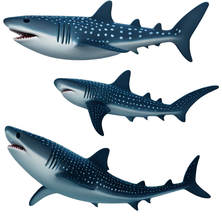 Whale shark emoji