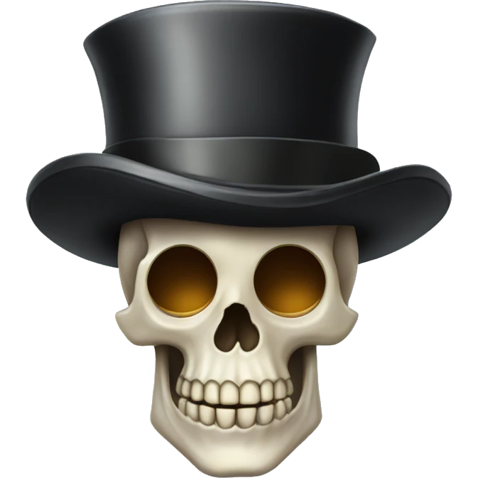 skull with top hat and monocle emoji
