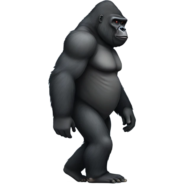 gorilla walk emoji