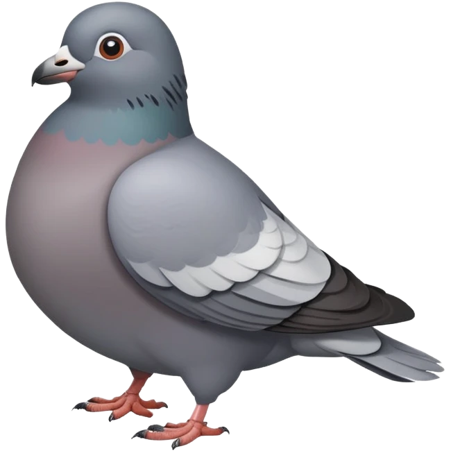 Fat pigeon  emoji