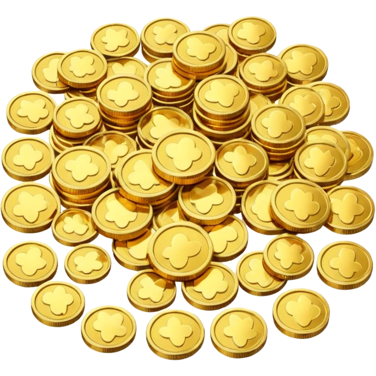 coins gold emoji