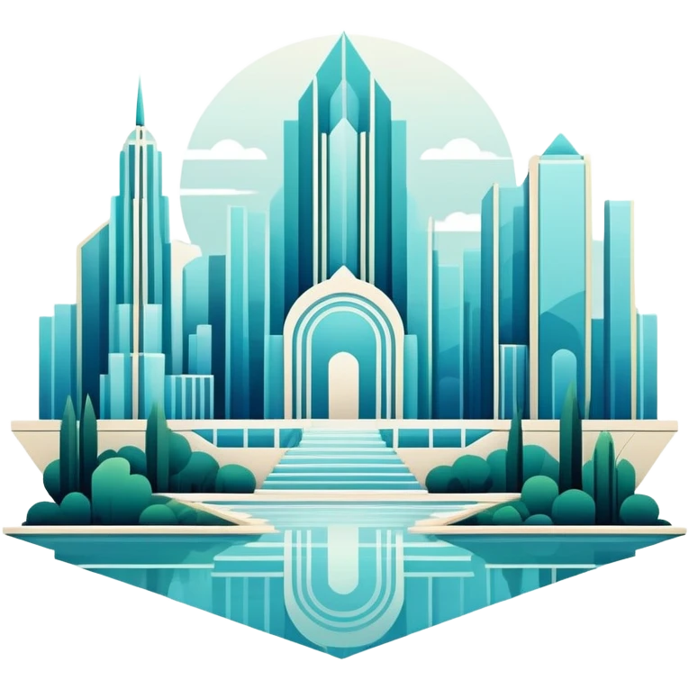 Utopian Aesthetic Scenery Deco emoji