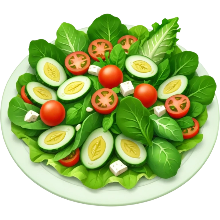 vegetarian green salad emoji