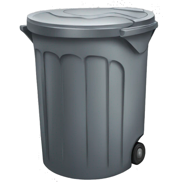 trash-bin emoji