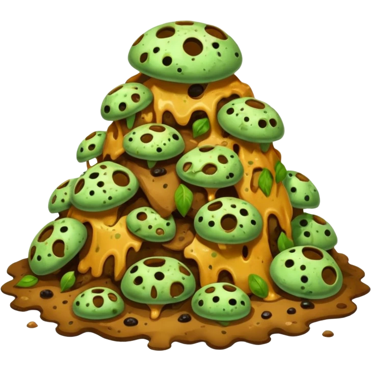 simple rotten food, no faces, no people emoji