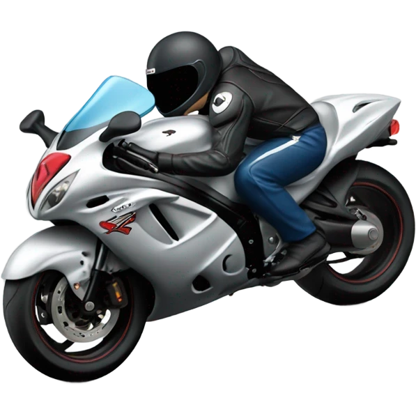 Suzuki hayabusa mit fahre emoji