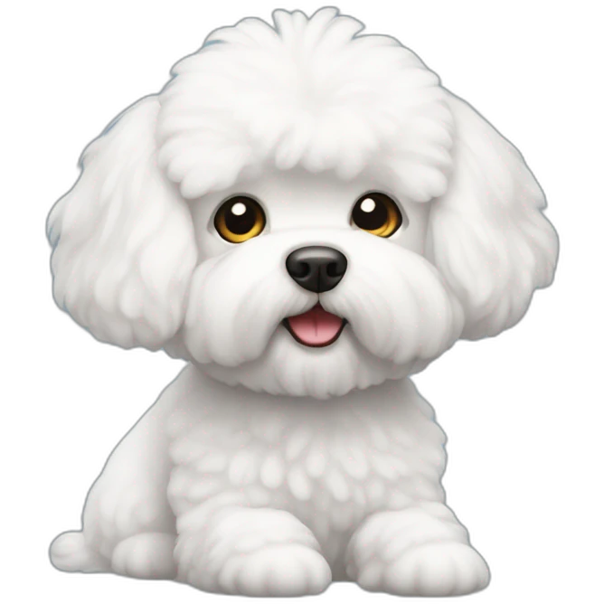Bichon frise emoji