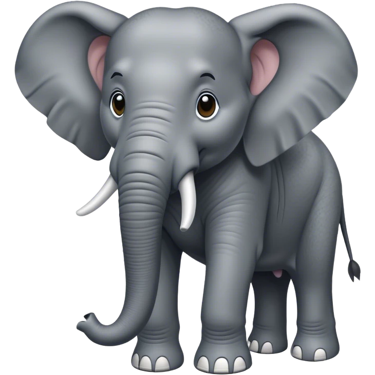Obama as a elephant emoji