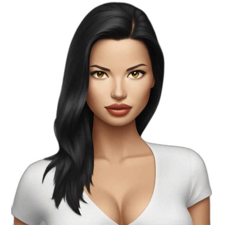 Adriana Lima emoji