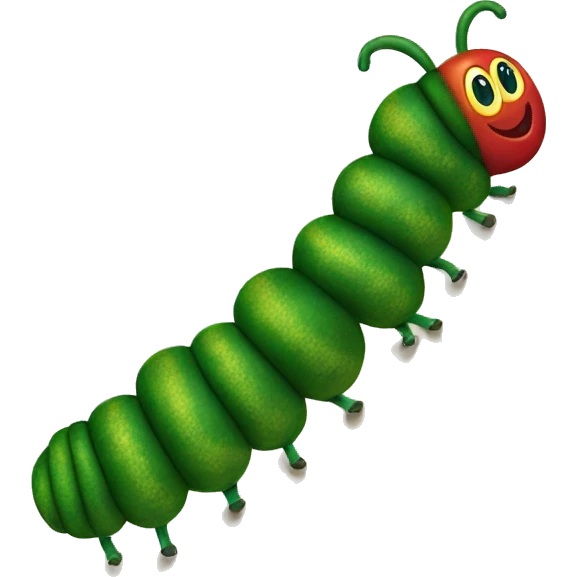 The little hungry caterpillar book emoji