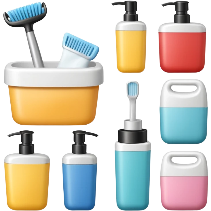 produtos de higiene pessoal emoji