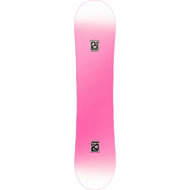 Pink snowboard  emoji