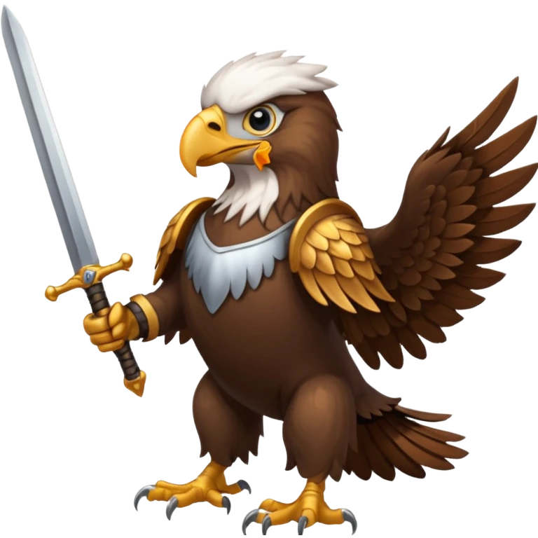 eagle with sword emoji