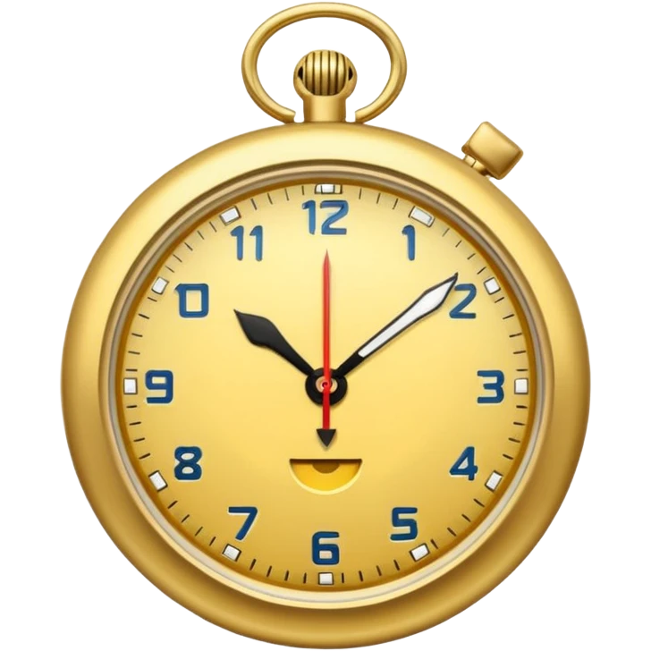 relog de bolsillo emoji