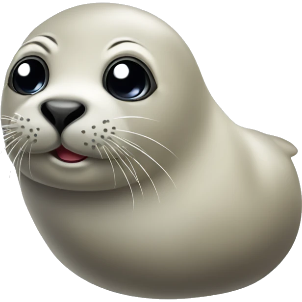 Seal being cute emoji