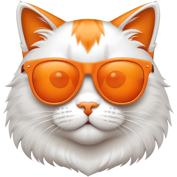 cool cat with sunglasses emoji
